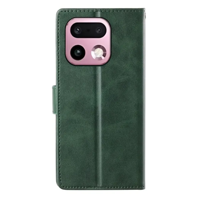 Housse Realme 16 Pro+ Aspect Cuir Lisse avec Dragonne