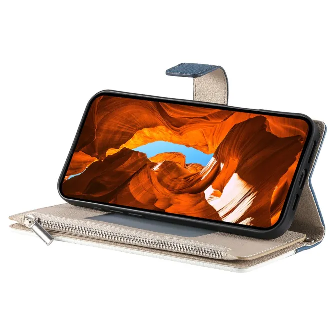 Housse Realme 16 Pro+ Zippé avec Bandoulière et Dragonne