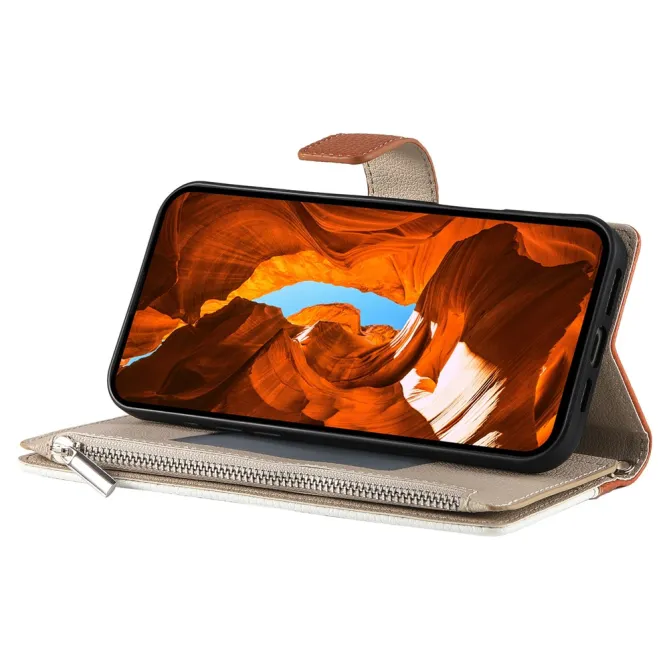 Housse Realme 16 Pro+ Zippé avec Bandoulière et Dragonne