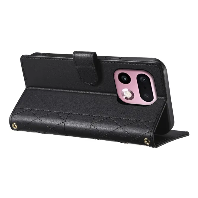 Housse Realme 16 Pro+ Design Matelassé à Lanière