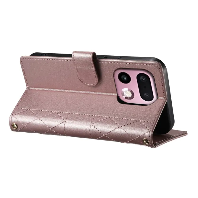 Housse Realme 16 Pro+ Design Matelassé à Lanière