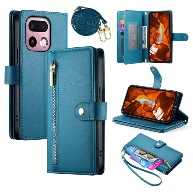 Housse Realme 16 Pro+ Portefeuille avec Bandoulière