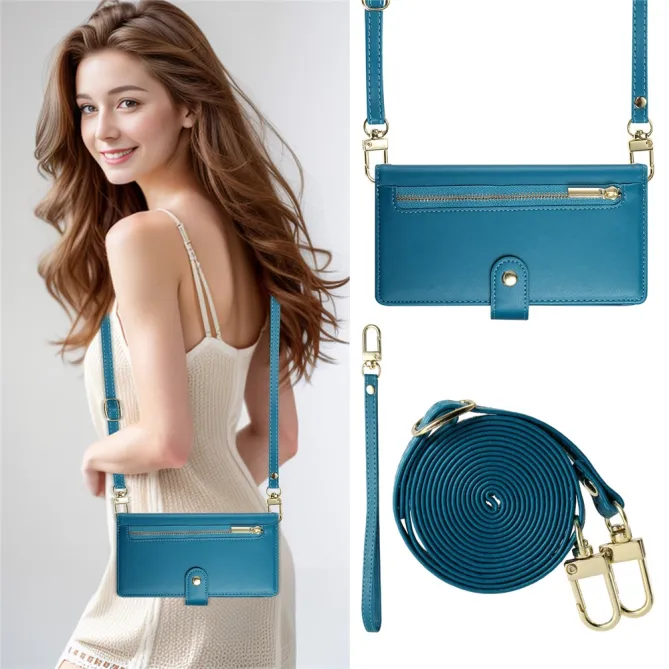 Housse Realme 16 Pro+ Portefeuille avec Bandoulière