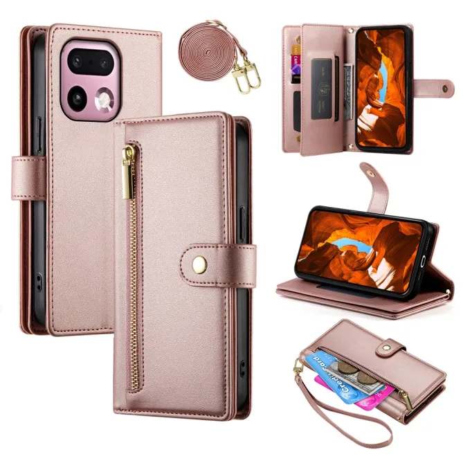 Housse Realme 16 Pro+ Portefeuille avec Bandoulière