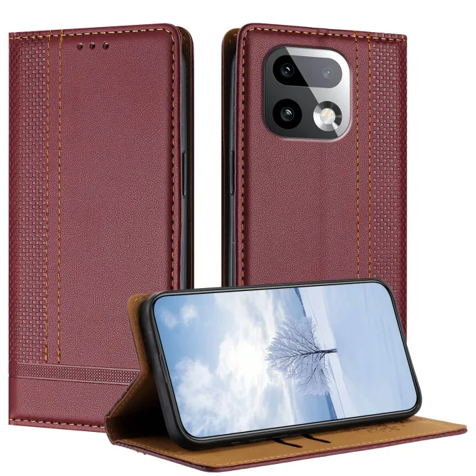 Flip Cover Realme 16 Pro+ Lignes Structurées