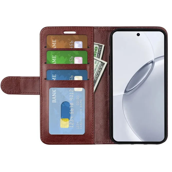 Housse Realme 16 Pro+ Cuir Vintage Rétro