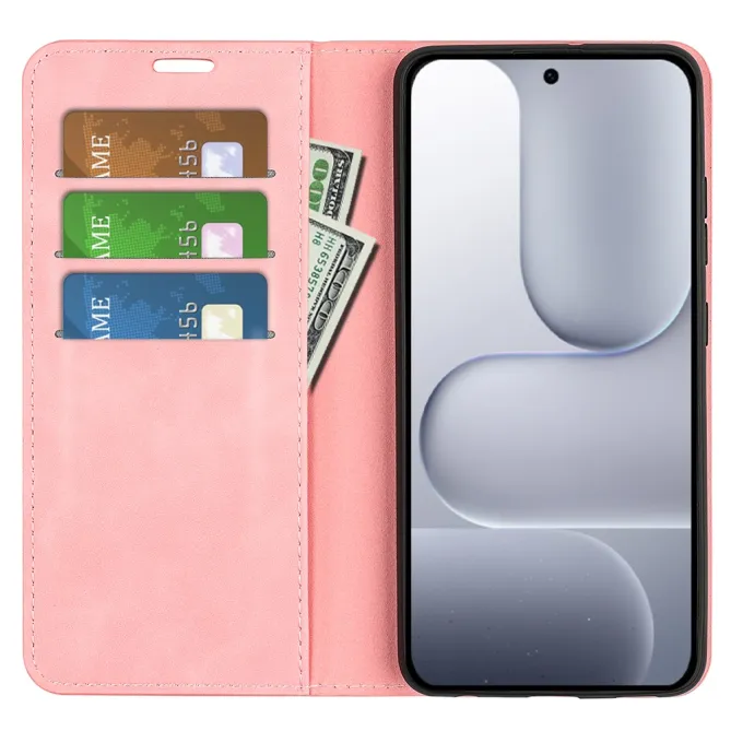 Étui Realme 16 Pro+ simili cuir fonction stand