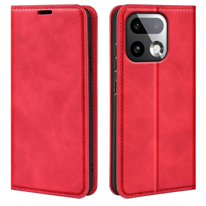 Étui Realme 16 Pro+ simili cuir fonction stand