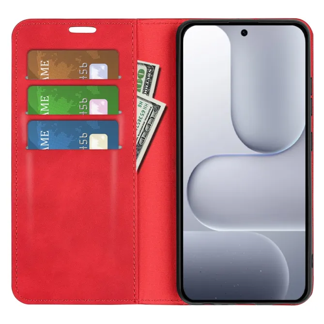 Étui Realme 16 Pro+ simili cuir fonction stand