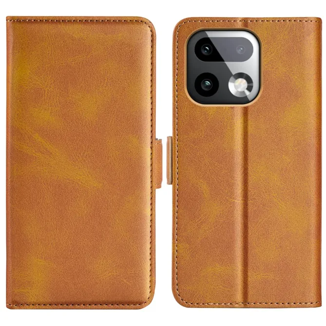 Étui Realme 16 Pro Plus portefeuille revêtement simili cuir mat