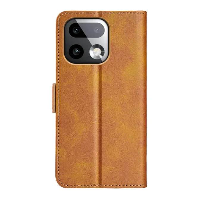 Étui Realme 16 Pro Plus portefeuille revêtement simili cuir mat