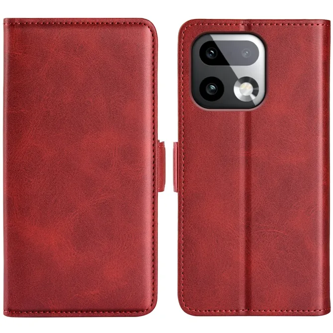 Étui Realme 16 Pro Plus portefeuille revêtement simili cuir mat