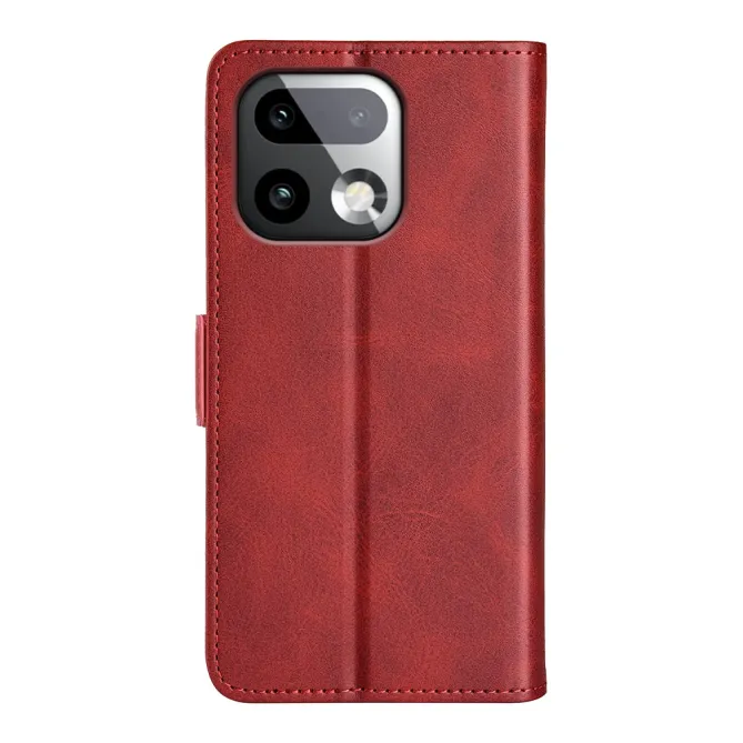 Étui Realme 16 Pro Plus portefeuille revêtement simili cuir mat