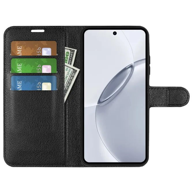 Housse Realme 16 Pro Plus portefeuille style cuir