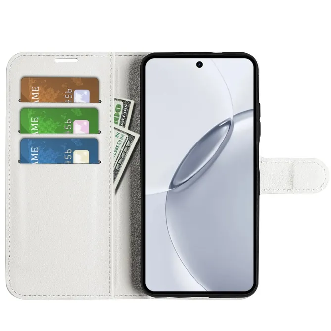 Housse Realme 16 Pro Plus portefeuille style cuir