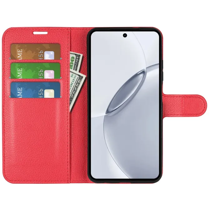 Housse Realme 16 Pro Plus portefeuille style cuir