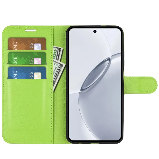 Housse Realme 16 Pro Plus portefeuille style cuir