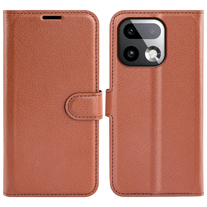 Housse Realme 16 Pro Plus portefeuille style cuir