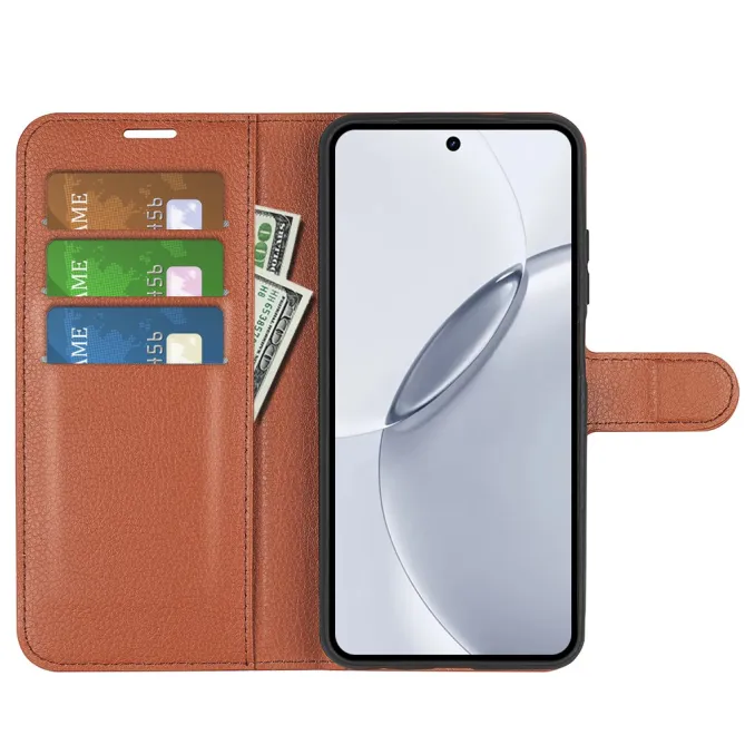 Housse Realme 16 Pro Plus portefeuille style cuir