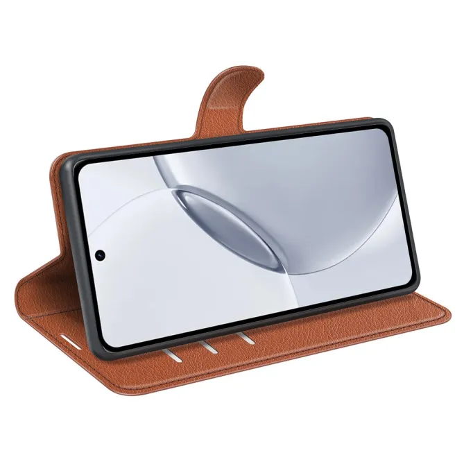 Housse Realme 16 Pro Plus portefeuille style cuir