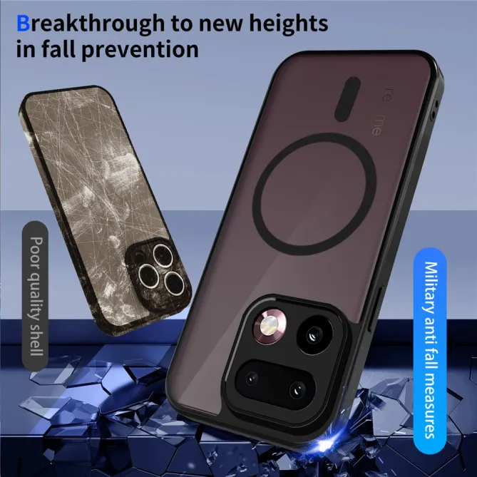 Coque Realme 16 Pro+ Revêtement Mat Magnétique