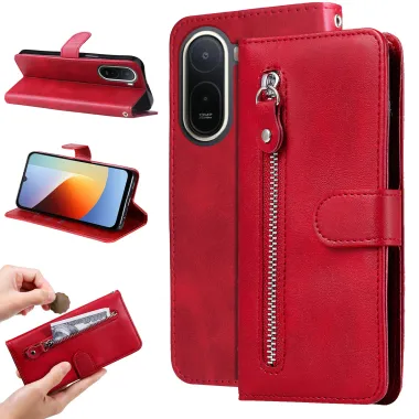 Housse Xiaomi Redmi A7 Pro Portefeuille Zippé ATLAS