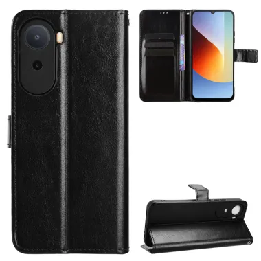 Housse Xiaomi Redmi A7 Pro Cuir Patiné à Lanière