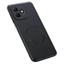 Coque Honor 600 Lite Cuir Magnetic Series