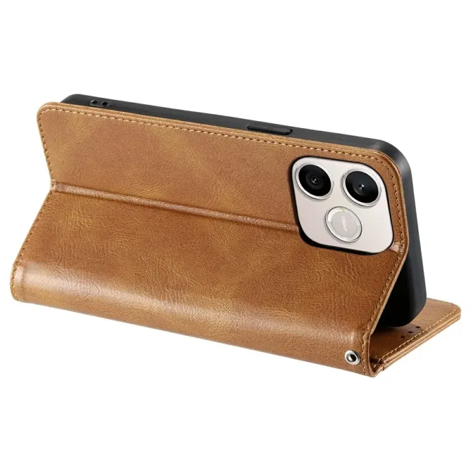 Housse Honor 600 Lite Cuir PU Multi-Cartes Dragonne