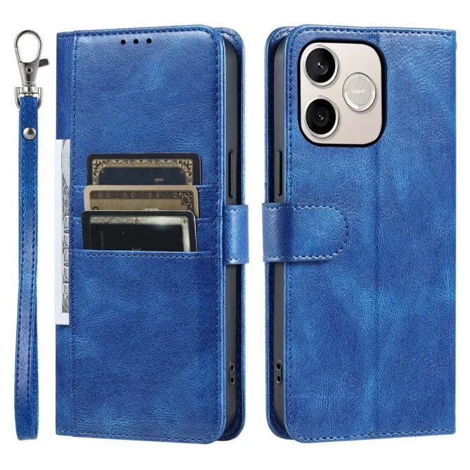 Housse Honor 600 Lite Cuir PU Multi-Cartes Dragonne