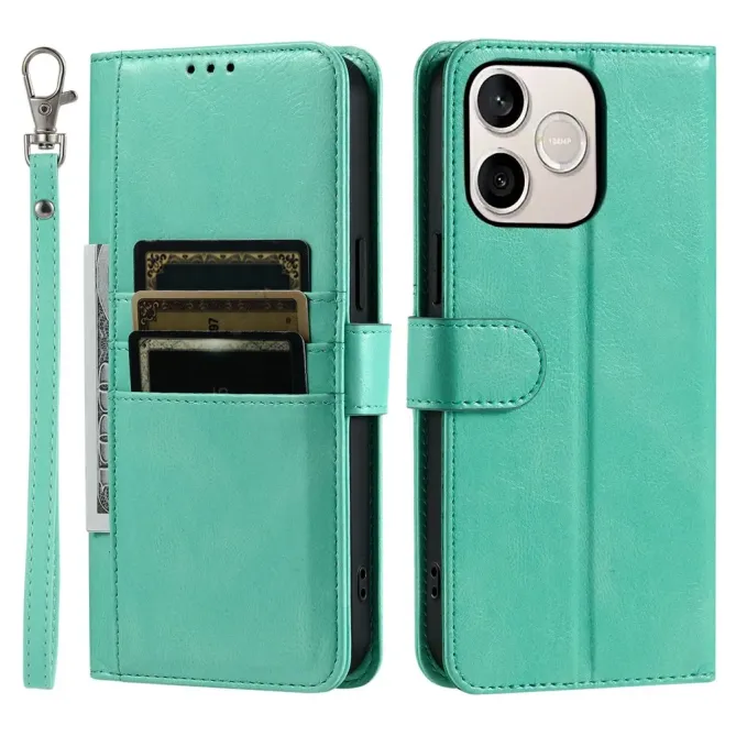 Housse Honor 600 Lite Cuir PU Multi-Cartes Dragonne