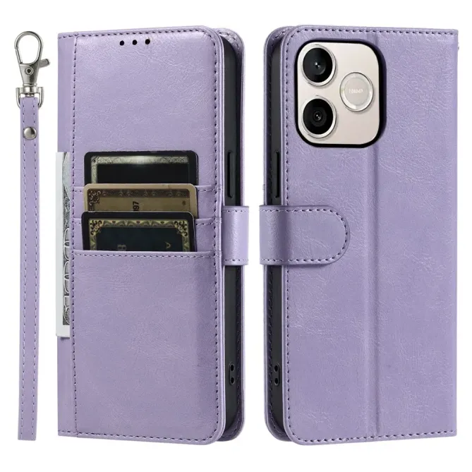 Housse Honor 600 Lite Cuir PU Multi-Cartes Dragonne