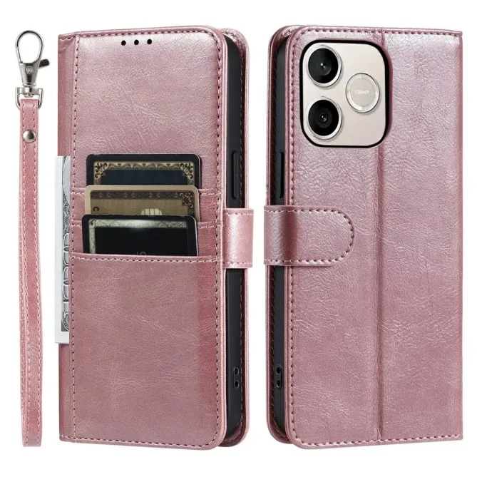 Housse Honor 600 Lite Cuir PU Multi-Cartes Dragonne