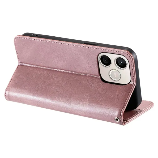 Housse Honor 600 Lite Cuir PU Multi-Cartes Dragonne