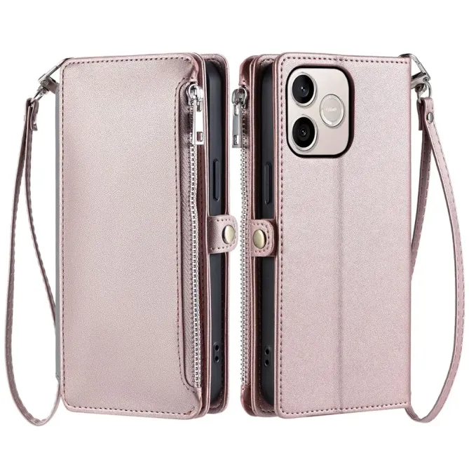 Housse Honor 600 Lite Portefeuille Multi-Rangements Zippée