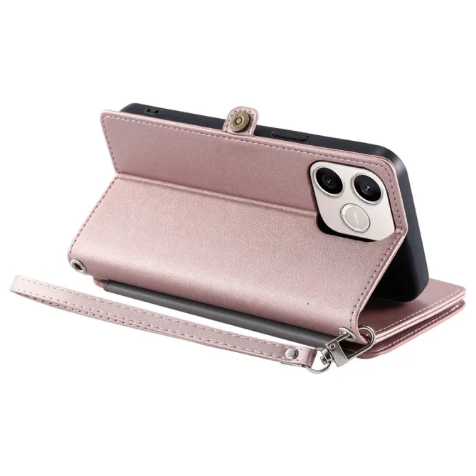 Housse Honor 600 Lite Portefeuille Multi-Rangements Zippée