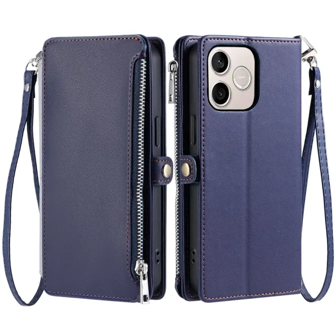 Housse Honor 600 Lite Portefeuille Multi-Rangements Zippée