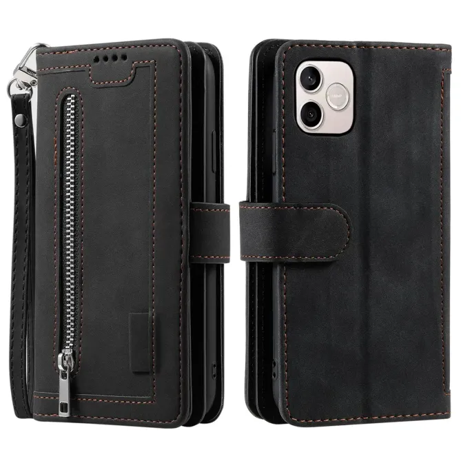 Housse Honor 600 Lite Cuir Zippée Multi-Cartes Dragonne
