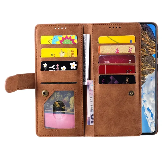 Housse Honor 600 Lite Cuir Zippée Multi-Cartes Dragonne