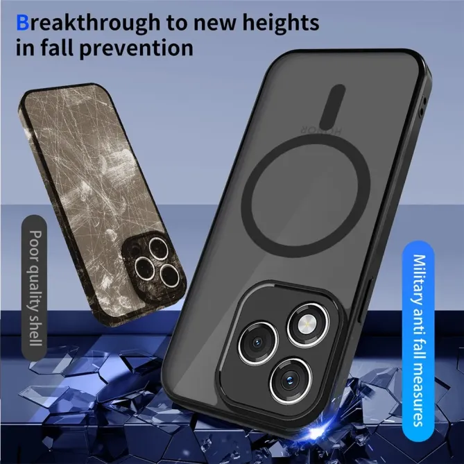 Coque Honor 600 Lite Magnétique Skin Touch Antichoc