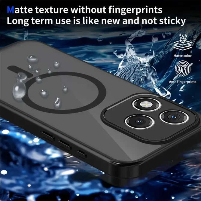 Coque Honor 600 Lite Magnétique Skin Touch Antichoc