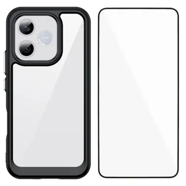 Coque Honor 600 Lite XC Series Transparente avec Verre Trempé
