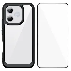 Coque Honor 600 Lite XC Series Transparente avec Verre Trempé