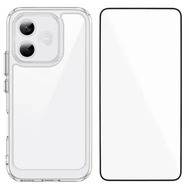 Coque Honor 600 Lite MF Series Transparente + Vitre