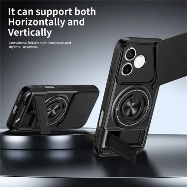 Coque Honor 600 Lite Anneau Magnétique