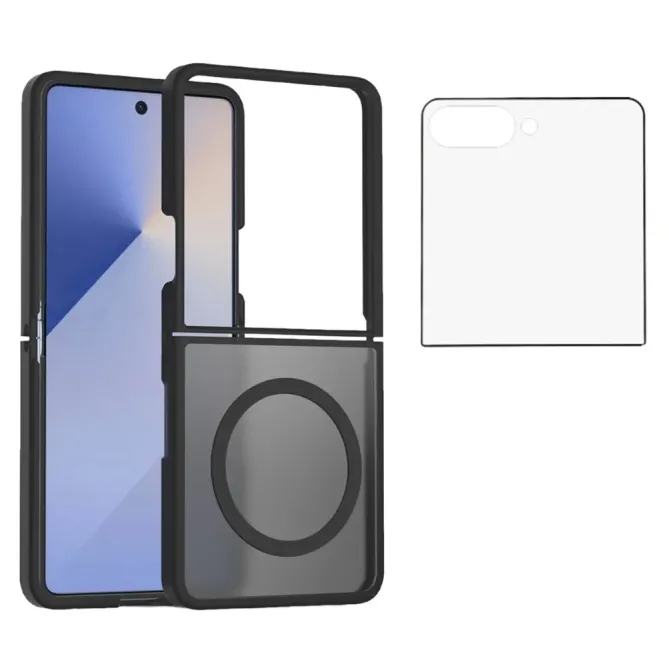 Coque Samsung Galaxy Z Flip 7 Intégrale Magnétique avec Verre Trempé