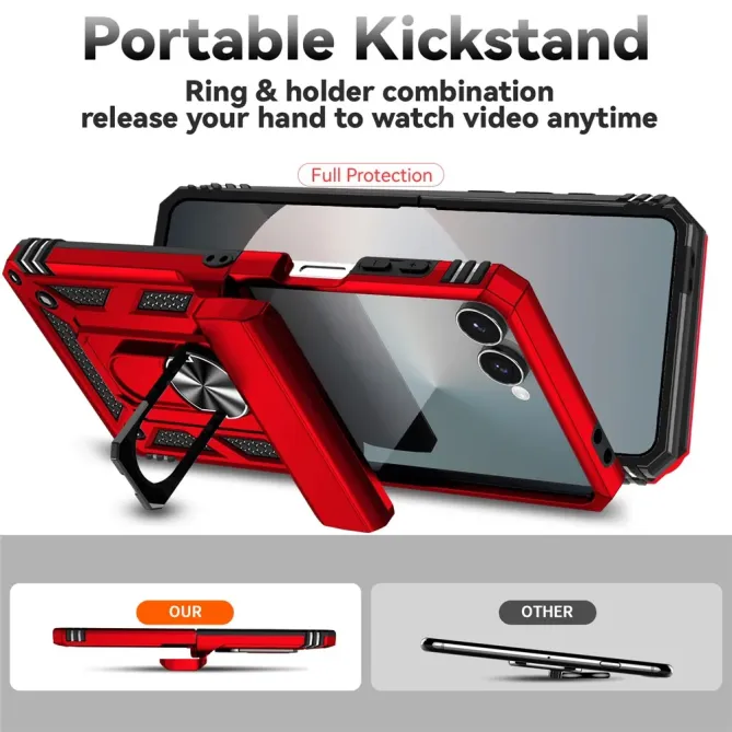 Coque Samsung Galaxy Z Flip 7 Kickstand Charnière Dragonne