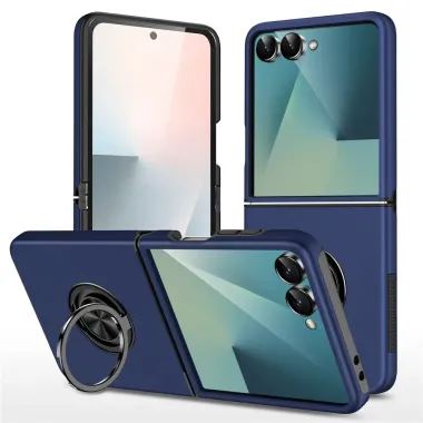 Coque Samsung Galaxy Z Flip 7 Anneau Rotatif Support PC