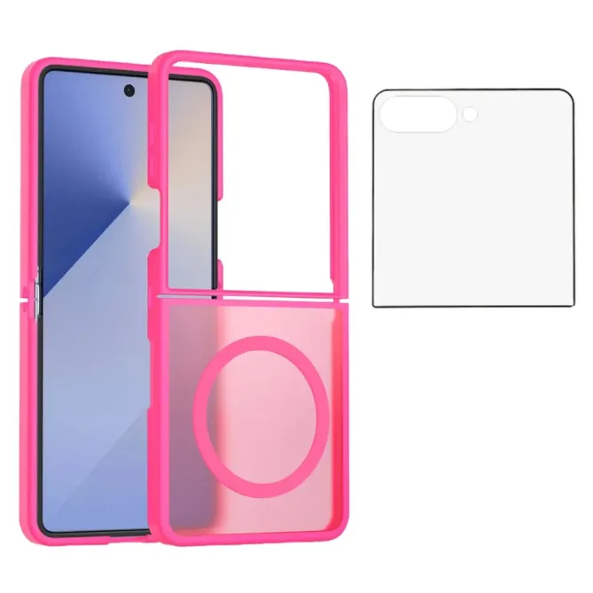 Coque Samsung Galaxy Z Flip 7 Intégrale Magnétique avec Verre Trempé