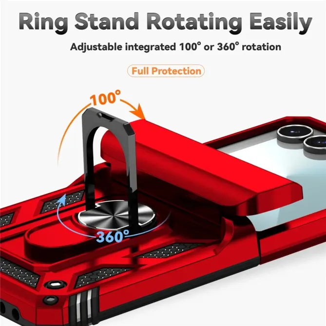 Coque Samsung Galaxy Z Flip 7 Kickstand Charnière Dragonne